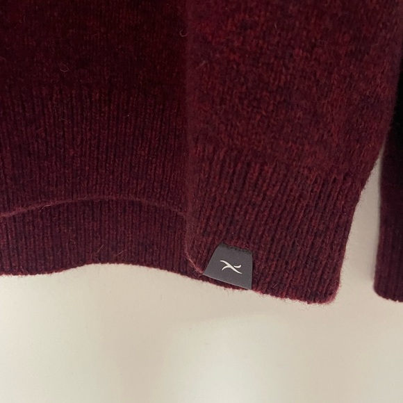 Brax Rick Wool Blend Crewneck Sweater in Port - Picture 6 of 8